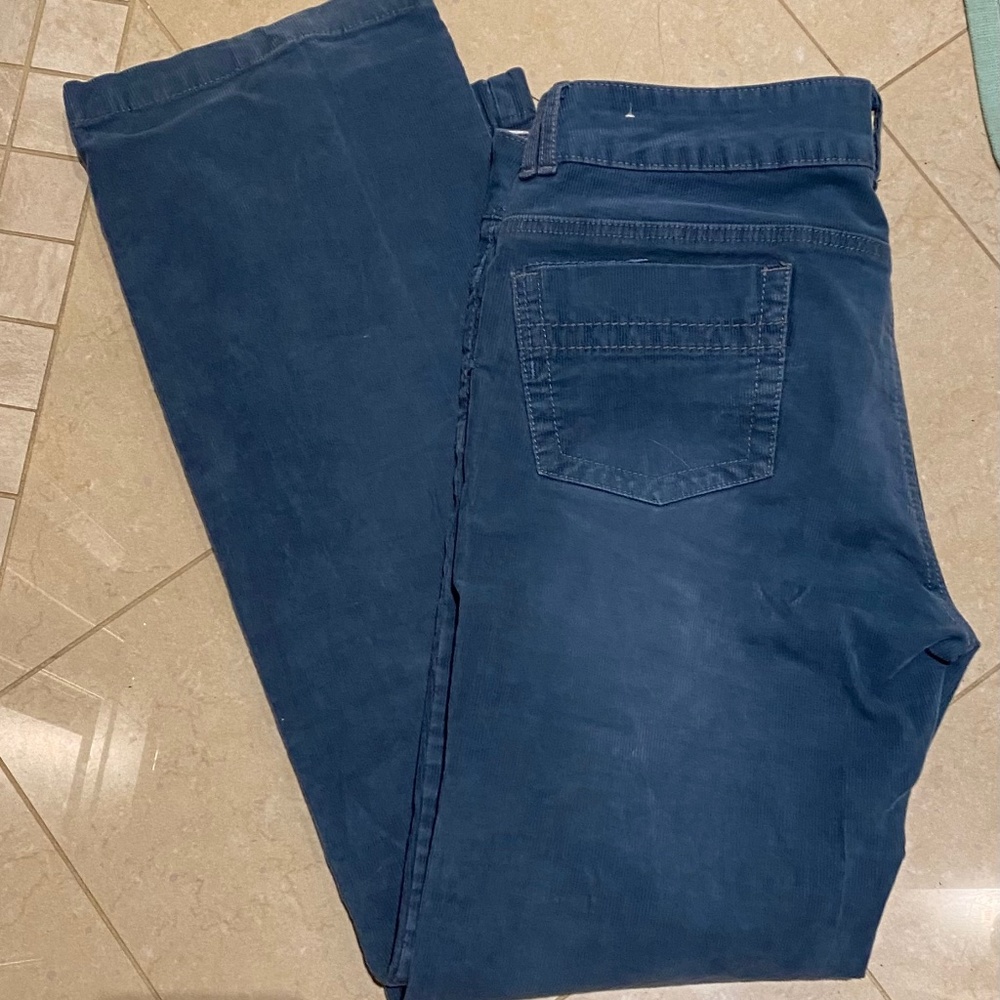 Prana corduroy pants size 10